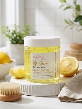 AMINNAH Lemon Jelly Face Mask - 4oz